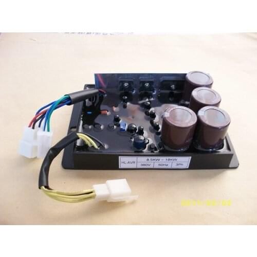 Free shipping 3 phase diesel generator AVR suit for 3 phase 380V 8.5-18KW Automatic Voltage Regulator