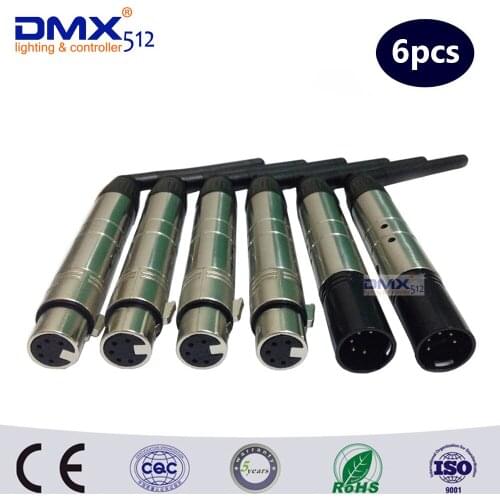 DHL Free Shipping 5pins New DMX512 DMX Dfi DJ Wireless system Receiver or Transmitter 2.4G