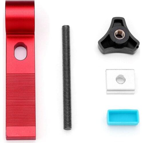 Aluminum Alloy Quick Acting Hold Down Clamp Set Woodworking Clamp for Woodworking T-Track T-Slot Clamp