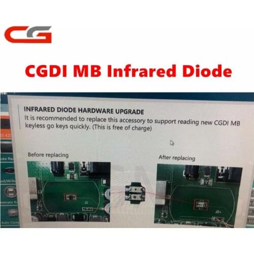 CGDI MB For Mercedes Benz CGMB CG MB Infrared Diode Chip Hardware Upgrade to Replace Infrared Diode