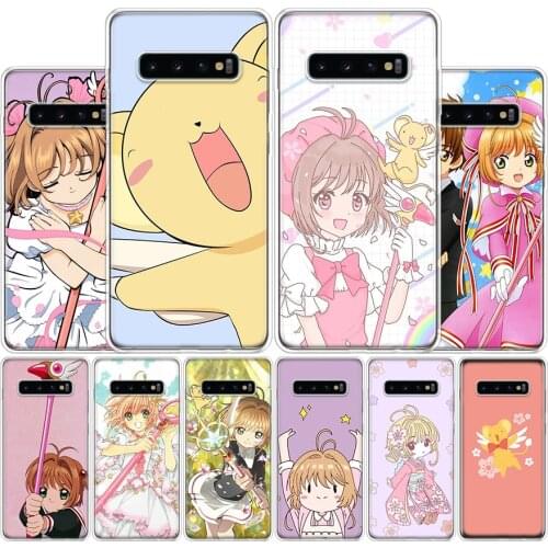Cardcaptor Sakura Phone Case For Samsung Galaxy A51 A71 A50S A30S A10 A20E A40 A70 M30S A01 A21 A6 A7 A8 A9 Plus + Cover