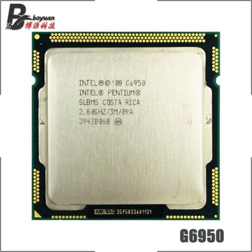 Intel Pentium Dual-Core G6950 2.8 GHz Dual-Core CPU Processor L3=3M 73W LGA 1156