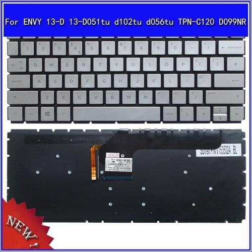 Laptop Keyboard For HP ENVY 13-D 13-D051tu d102tu d056tu TPN-C120 D099NR Notebook Replace Keyboard