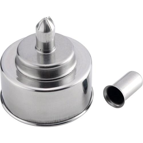 Leathercraft Work Heating Tool, with a Cap Alcohol Lamp Burner, 200mL Stainless Steel Bunsen Burner, Leak-Proof Explosion-Proof