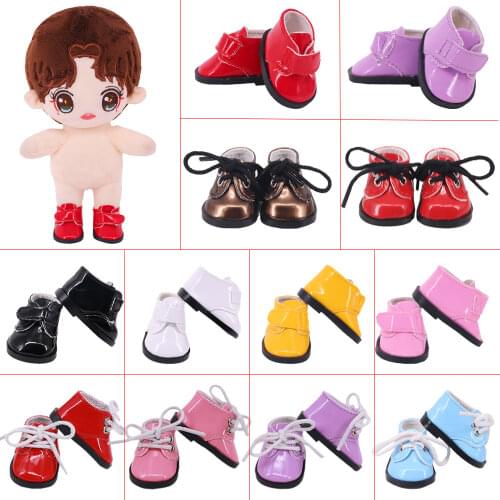 Mini Doll Shoes Handmade Boots For 14.5 Inch Nancy American Paola Reina Doll&BJD EXO Doll Accessories Generation Girl‘s Toy