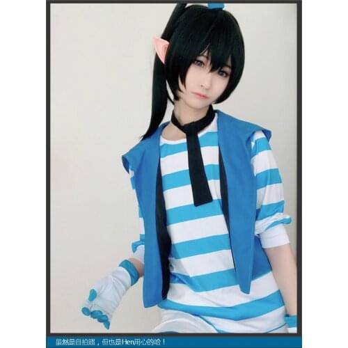 Harajuku New Anime Aotu World cosplay Emy brother man woman Halloween party daily cosplay costume Japanese cartoon Masquerade
