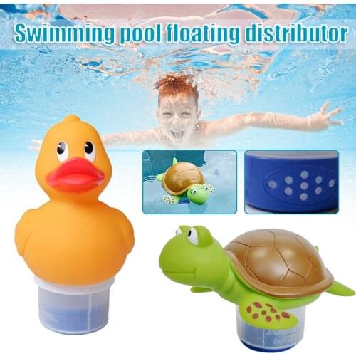 Swimming Pool Water Purifier Floating Water Purification Agent Dispenser Cleaning Accessories Pool Decor