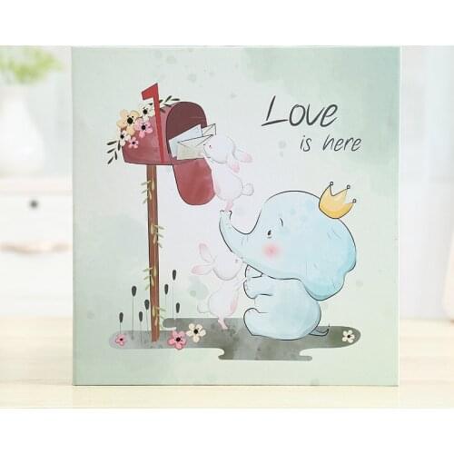 High-end Gift Handmade 16 inch 20 Pages Self Adhesive Photo Album Diy Early baby Album Lovers Wedding Book Memory Fotoalbum Foto