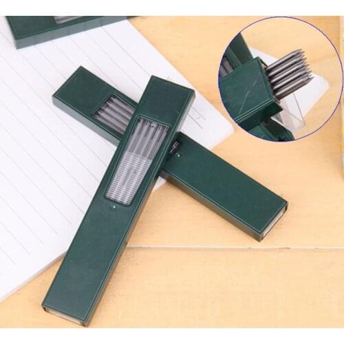 10pcs/box 2B/HB 2mm Black Mechanical Pencil Refill 120mm Length Pencil Lead Replacement Writing Accessories School Supplies