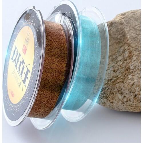 150M Super Strong Spotted Fishing Line Japanese Super Strong Nylon Carp Fishing Line 3D Invisible Camouflage Nylon Fishing Line