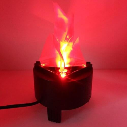 3D LED Fake Fire Flame Lights Electric Flame Lamp Light LED Simulated Flame Light for Halloween