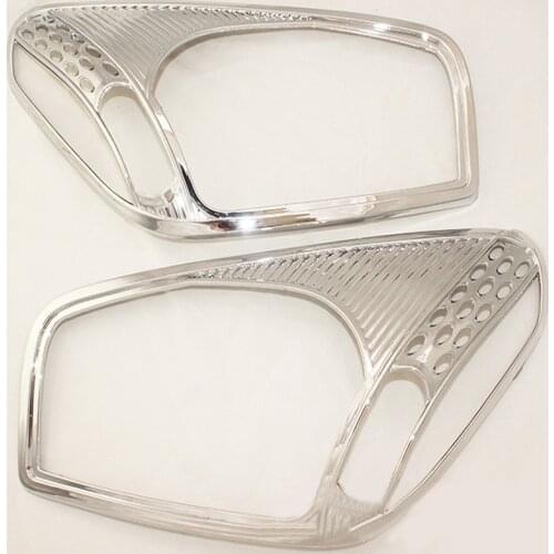 ABS Car Styling For Toyota Rav4 Accessories Chrome Headlight Cover Head Lamp Trim For TOYOTA RAV 4 2001 2002 2003 2004 2pcs