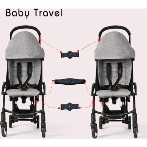 Stroller Accessoires 3pcs Coupler for Babyzen Yoyo Babytime Baby Yoya Throne Prams Adapter Make 2 Carriages Into Twin Pushchair