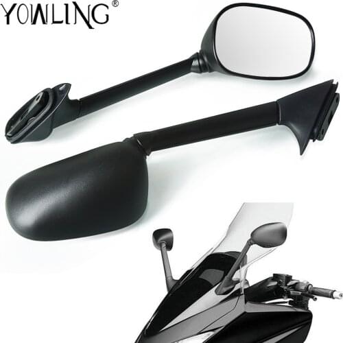 Moto CNC Side Mirrors For Yamaha T MAX 500 TMAX 500 2002 2003 2004 2005 2006 2007 2008 2009 2010 2011 T-MAX 500 rearview mirror