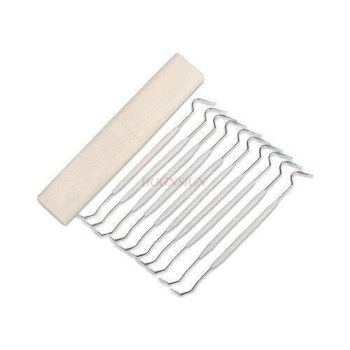 Household Travel Stainless Steel Toothpick Picking Metal Fangs Hooks To Carry Portable Sale