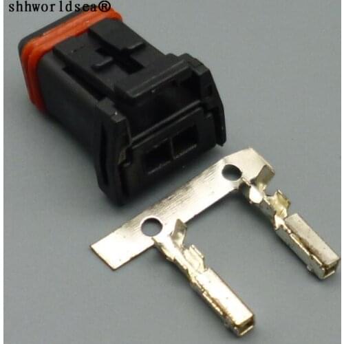 Worldgolden 1.2mm 2pin auto wire assembly female electric connector