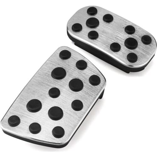 Car Foot Fuel Accelerator Pedal Brake Pedals Cover For Toyota Land Cruiser Prado 150 FJ150 2010-2017 2018 2019 2020 Accessories