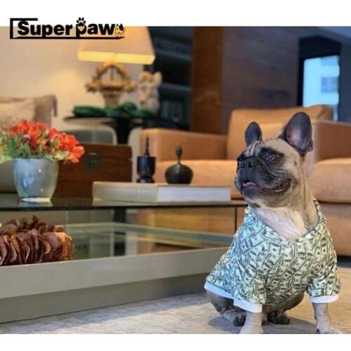 Fashion French Bulldog Cotton Hoodie Pet Warm Coat Sweater Jacket Clothes For Small Medium Dogs Schnauzer Pug LXC08