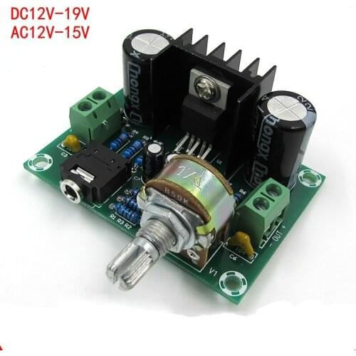 18W DC12-19V or AC12-15V Mono amplifier board TDA2030A Monaural audio amplifier board