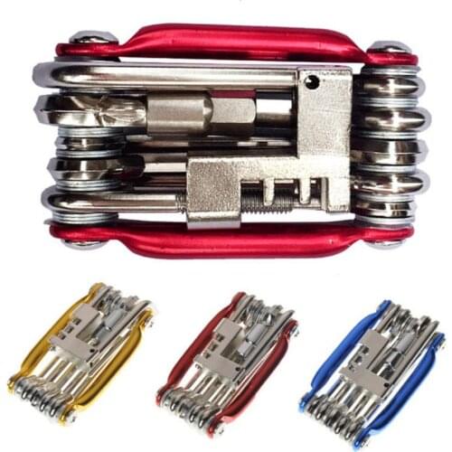 11 In 1 Multi Function Bicycle Tool Kit Set Creative Practical Cycling Supplies MTB Mountain Bike Maintenance Tools