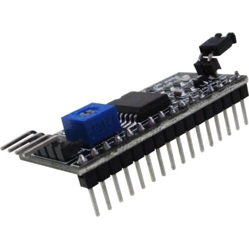 New 1Pcs/Lot IIC/I2C Interface LCD1602 Adapter Plate Board 5V LCD Adapter Converter Module For LCD1602 2004 LCD