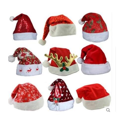 Wholesale ,free shipping,1pcs Christmas decoration Christmas hats gifts