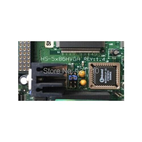 Industrial equipment board HS-5x86HVGA REV 1.3 1.4 1.6 half-sizes cpu card