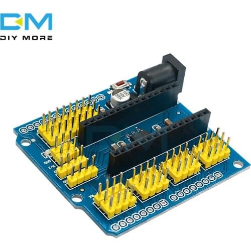 NANO I/O IO Expansion Sensor Shield Module For Arduino UNO R3 I2C PWM Interface 3.3V Nano V3.0 3.0 Controller Compatible Board