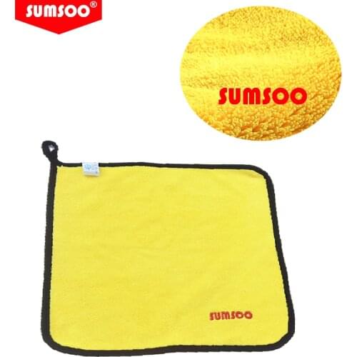 Genuine SUMSOO Extra Soft Car Wash Microfiber Towel Car Cleaning Drying Cloth Car Care Cloth Detailing Car WashTowel