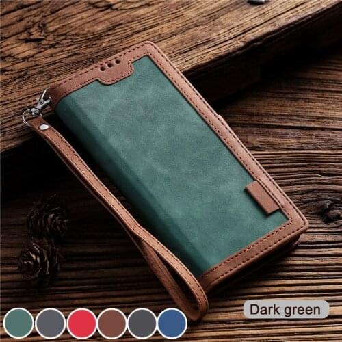 Luxury Vintage Leather Case on for Huawei P40 Pro P30 Lite P Smart 2020 P40Lite P30Pro Cases Card Set Magnetic Wallet Flip Cover