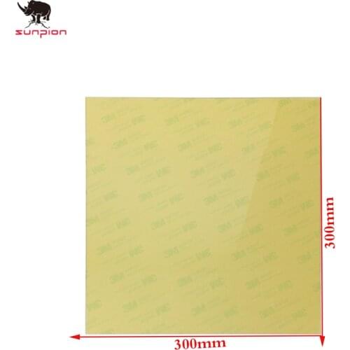 Build Surface Plate Tape Polyetherimide PEI Sheet Platform with Adhesive Tape for 3D Printer Print Sticker 3D Printer Heatbed