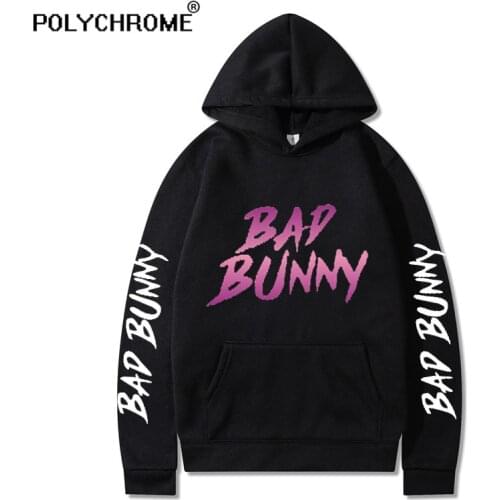 Bad Bunny Hoodies Sweatshirts Men/women Casual Kpop Oversized Hoodie Autumn Winter Harajuku Tracksuits Streetwear Tops Clothing