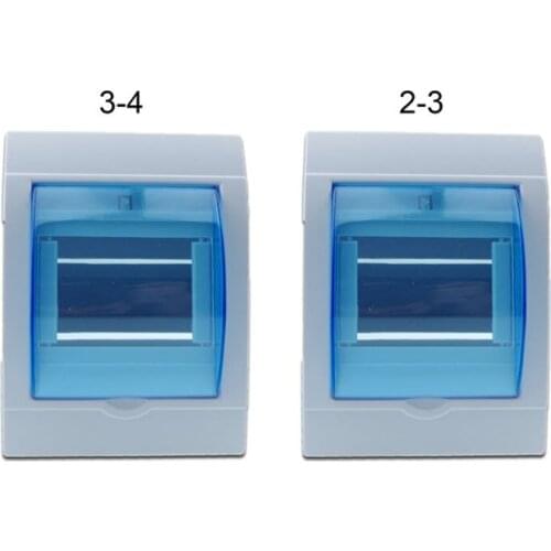 Waterproof Electrical Distribution Box Home Switch Protective Case for 2-3/3-4 Ways Wall Mounted Circuit Breaker