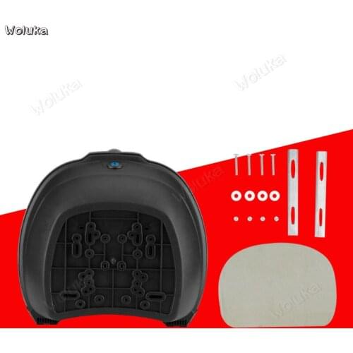 Motorcycle box universal electric vehicle rear tail box large medium size grid scooter toolbox CD50 Q02 G