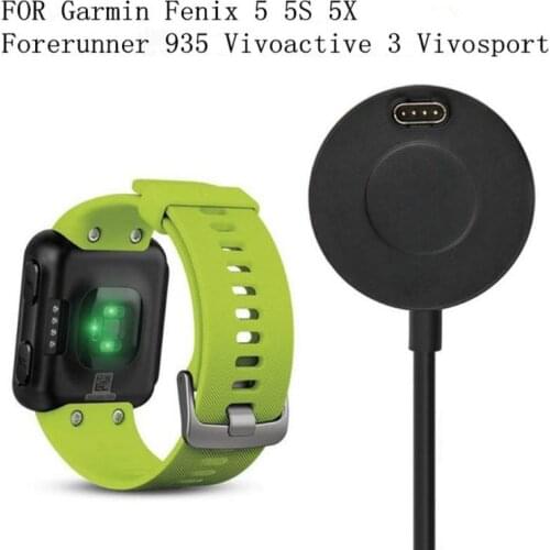 Watch Charger For Garmin Fenix 5 5S 5X Plus Watch USB Charging Power Dock Adapter Cable Charger For Forerunner Vivoactive Watch