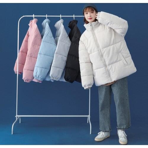 2021 New Autumn Winter Women Jacket Coat Hooded Cotton Padded Female Coats High Quality Warm Outwear