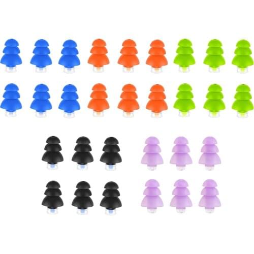 1Set Noise Prevention Earplugs Sleep Mute Ear Plugs with Silicone Cover Case Ear Protection