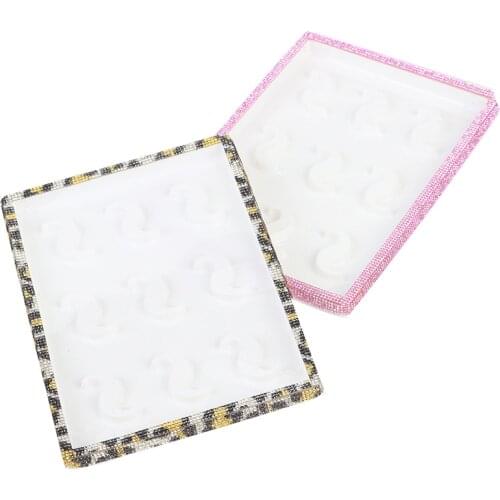 10 Pcs Eyelash Packaging Box Lash Boxes Packing Box For Long EyeLash Wholesale Bulk Cheap Pretty Lashes Storage Packaging
