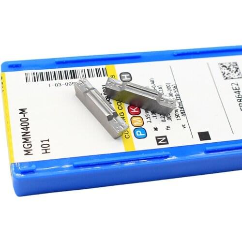 10pcs MGMN400 M H01 aluminum carbide insert Grooving aluminum processing Knife CNC lather Cutting turning tool Holder MGEHR