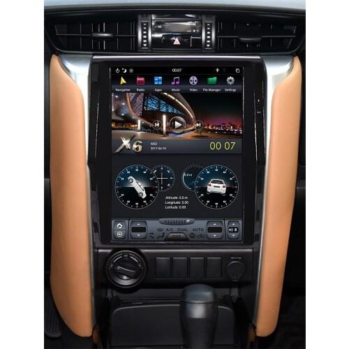 12.1'' Android 9.0 Car Navigation Radio Receiver Video Player For Toyota Fortuner 2016-2020 Stereo Multimedia Player Auto Radio