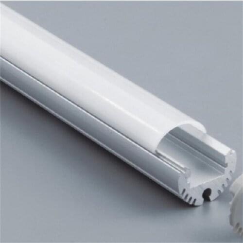 YANG MIN Free Shipping Round aluminum extrusions for wardrobe lights in led cabinet lights