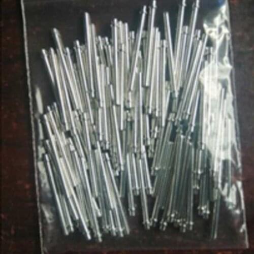 26pcs D1mm*17mm*1.5mm*1.2mm module power pin Cylindrical head cap straight needle tin-plating