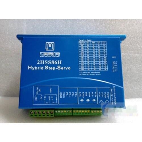 2HSS86H driver 60V-80VAC 6A JMC 2HSS86H for nema 34 motor 2 phase Closed loop Step servo driver
