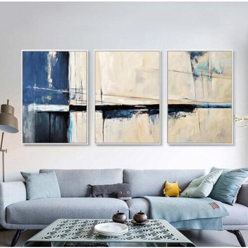 3 pieces Abstract Paintings Modern Livingroom&Dinning room Decor Poster Wall Decoration Canvas Prints Wall Pictures Art no frame