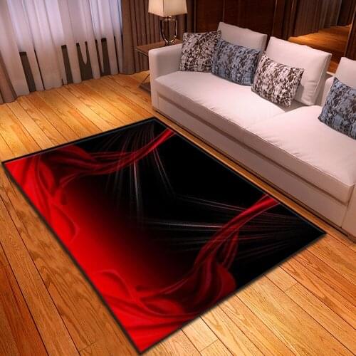 3D Romantic Rose Area Rugs Parlor Large Carpet Soft Flannel Valentines Day Home Decor Floor Mat/Rug and Carpets for Living Room