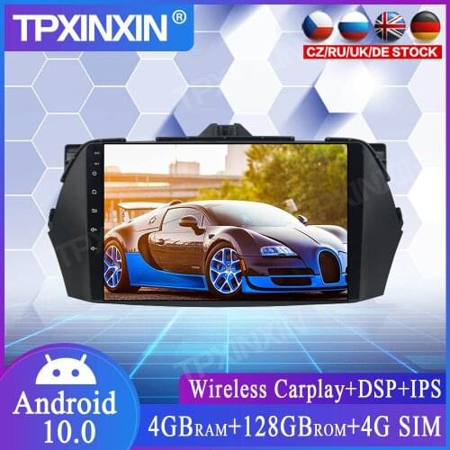 4+128G Android 10.0 DSP For Suzuki Ciaz 2013-2017 Stereo Headunit Multimedia Player Auto Radio Player Car GPS Navigation Player