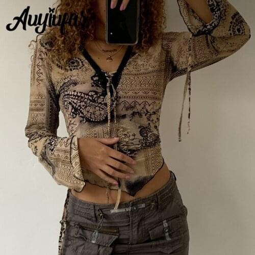 Women's T-shirts With Print Auyiufar China