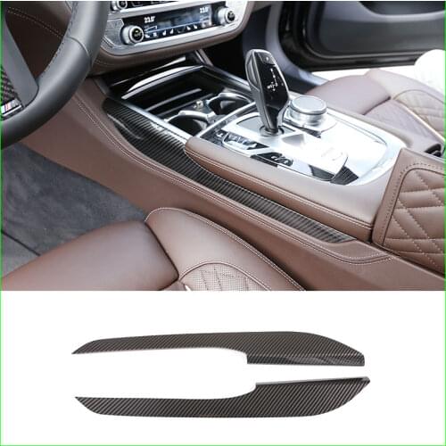 Car Style For BMW 7 Series G11 G12 2016-2020 Central Control Side Decorative Strip Decorative Panel Car Interior Accessories