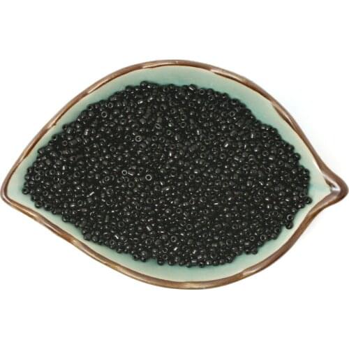 HOT Sale 2000pcs/bag 2mm Black Color DIY Loose Spacer Mini Glass Czech Seed Beads Jewelry Findings