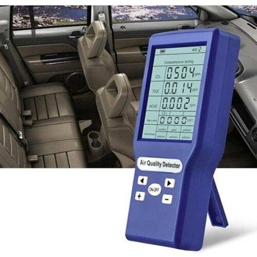 Household Formaldehyde Detector CO2 Meter Monitor Tester Detector With High Definition Screen Test Air Quality